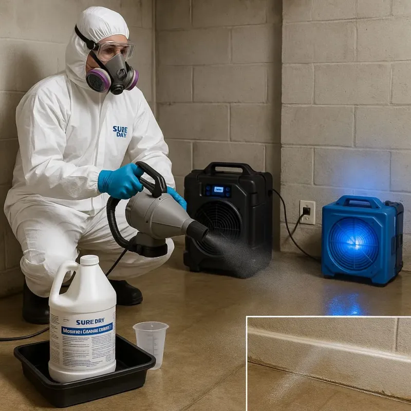 Sanitization and Odor Removal process in Friars Point, MS