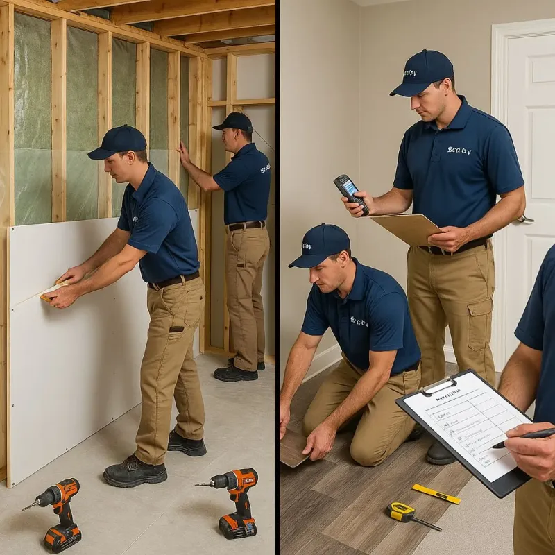 Repairs and Reconstruction process in Friars Point, MS