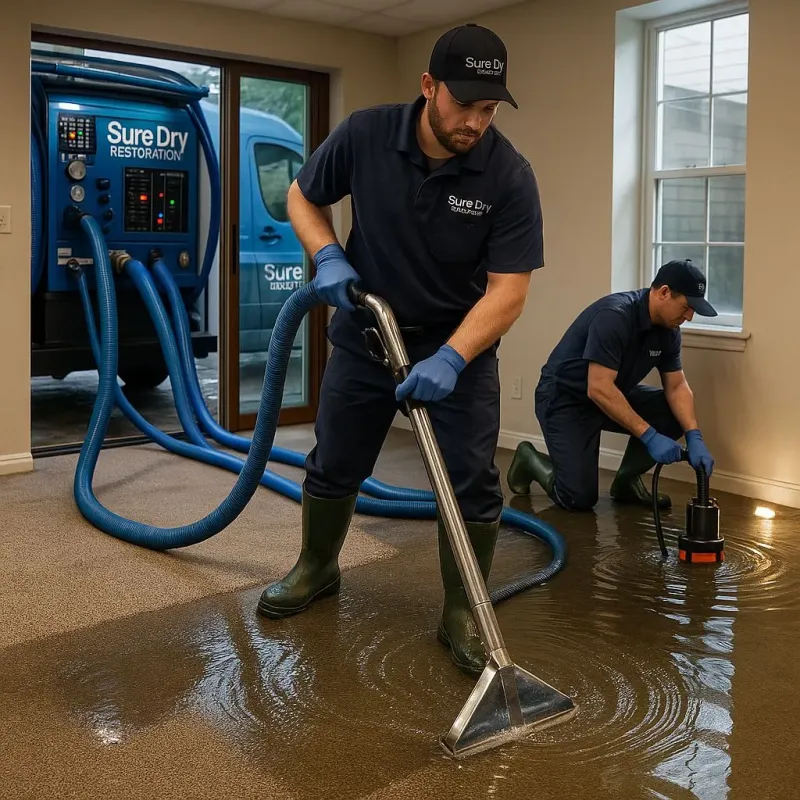 Water Extraction and Removal process in Friars Point, MS